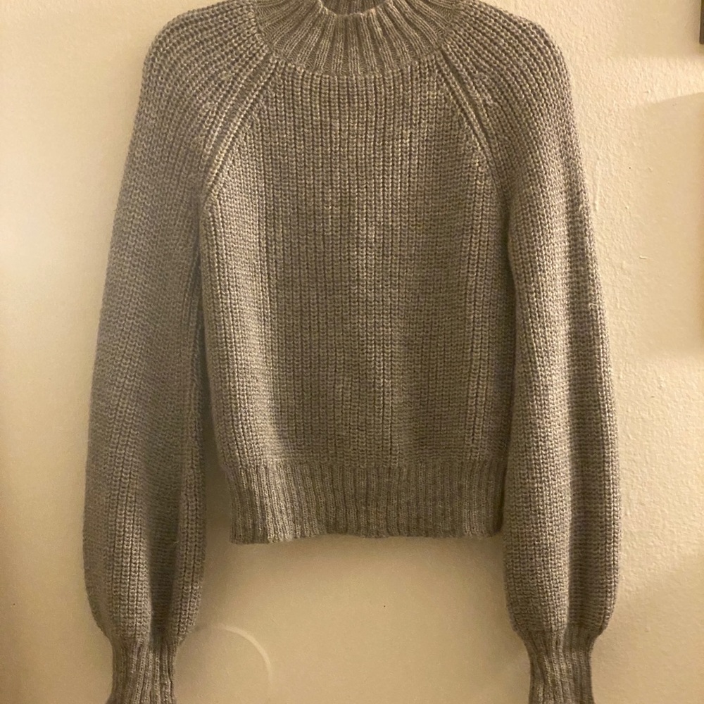 DÔEN Lulu Sweater S, Gray, sample/prototype from office. 2017 collection.
